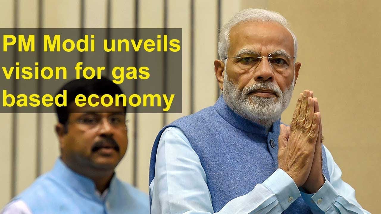 Narendra Modi unveils vision for gas-based economy: 10,000 CNG pumps, 2 ...