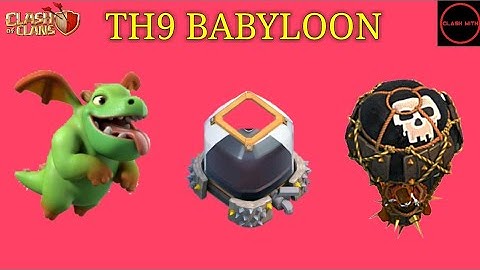TH9 BabyLoon Farming Strategy - Get lots of Dark Elixir Fast | Low Level Heroes || Game with Zero