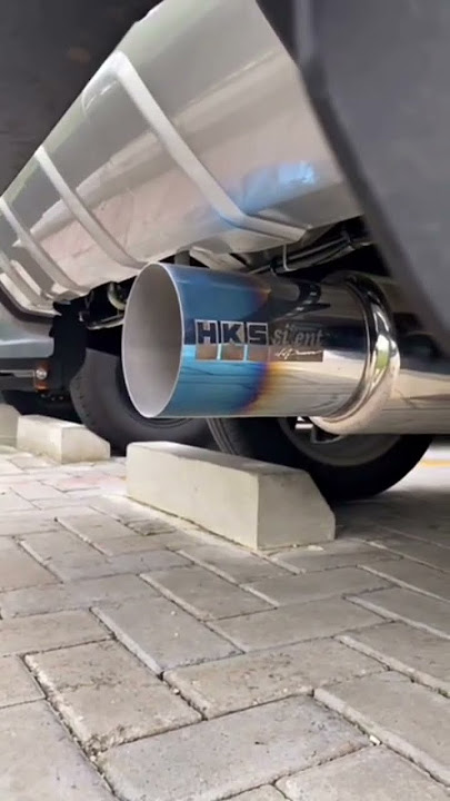 KNALPOT MOBIL HKS SILENT SUARA FULL BASS KERING #knalpotracing #knalpotmobil #hks