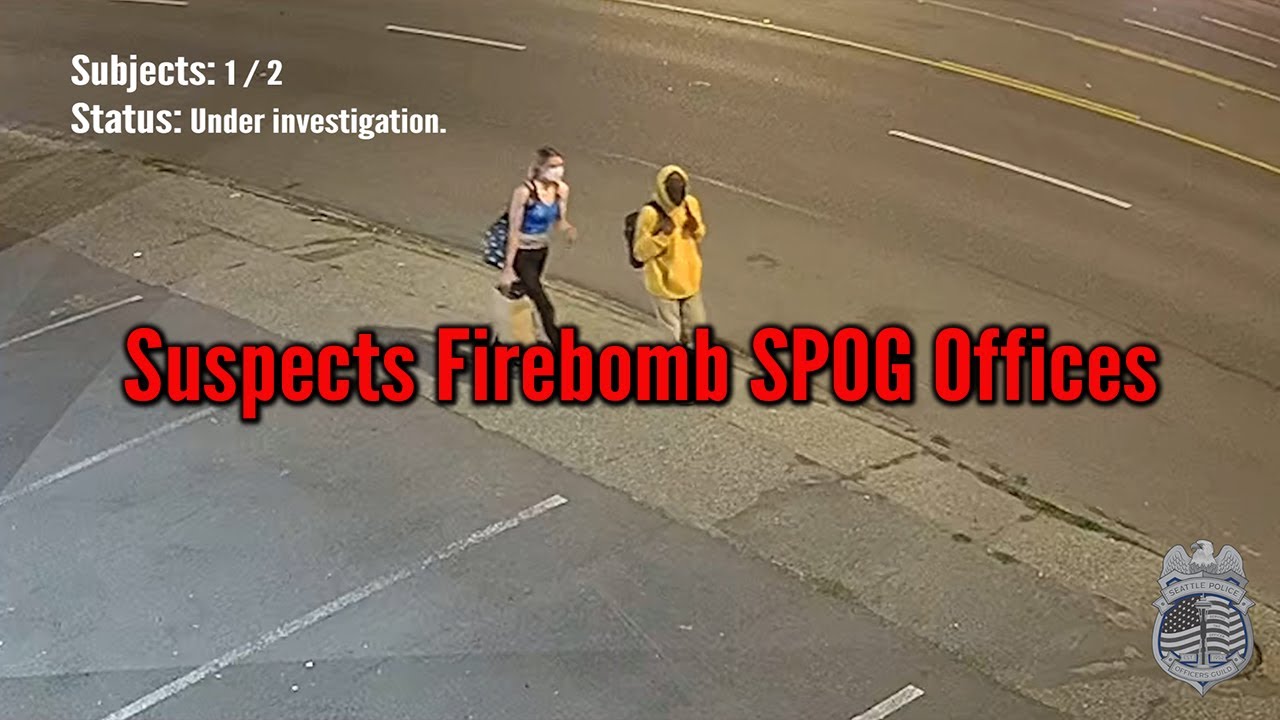 ANTIFA Attempts to Trap SPD Officers Inside Burning Precinct, Firebomb SPOG Offices