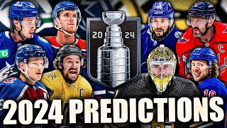 2024 STANLEY CUP PLAYOFFS PREDICTIONS BRACKET (CANUCKS, LEAFS, OILERS, JETS, GOLDEN KNIGHTS & MORE)