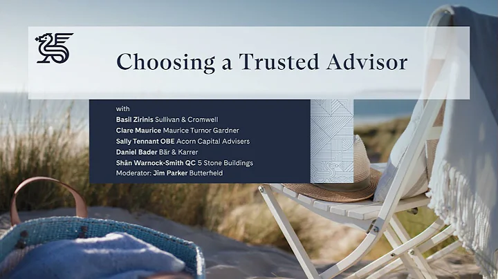 Choosing a Trusted Advisor