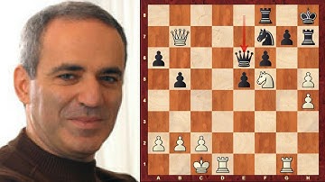 Garry Kasparov greatest game series - Part 4 - One of the strongest chess players of all time!