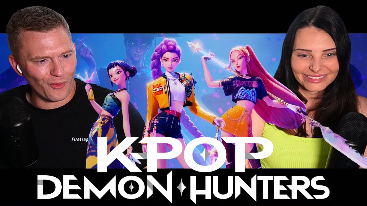 * KPOP DEMON HUNTERS * MOVIE REACTION! | KPOP MUSIC IS SUCH A VIBE!