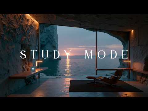 Deep Work & Focus Music - Ocean Sunset | Ambient Study Beats for Concentration & Flow State