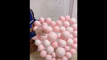 أفكار تزيين بالونات للحفلات 