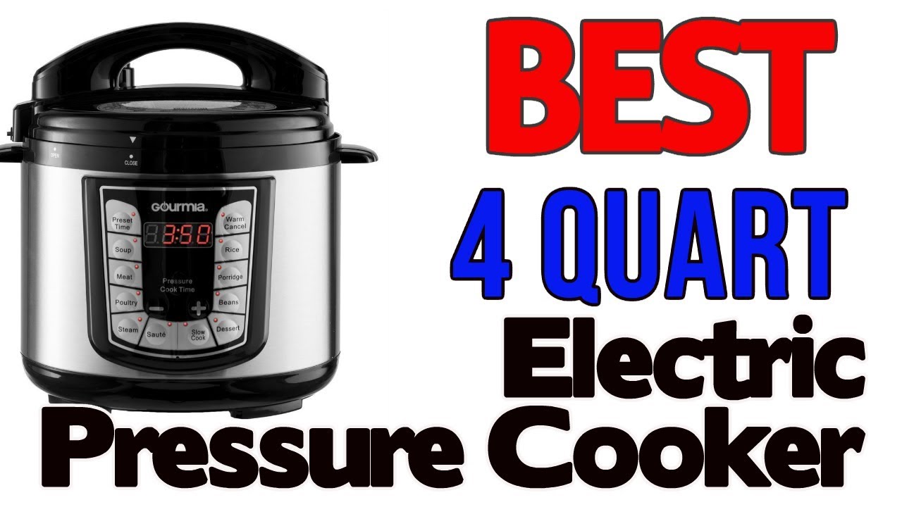Best 4 Quart Electric Pressure Cooker | Gourmia GPC400 Smart Pot - YouTube