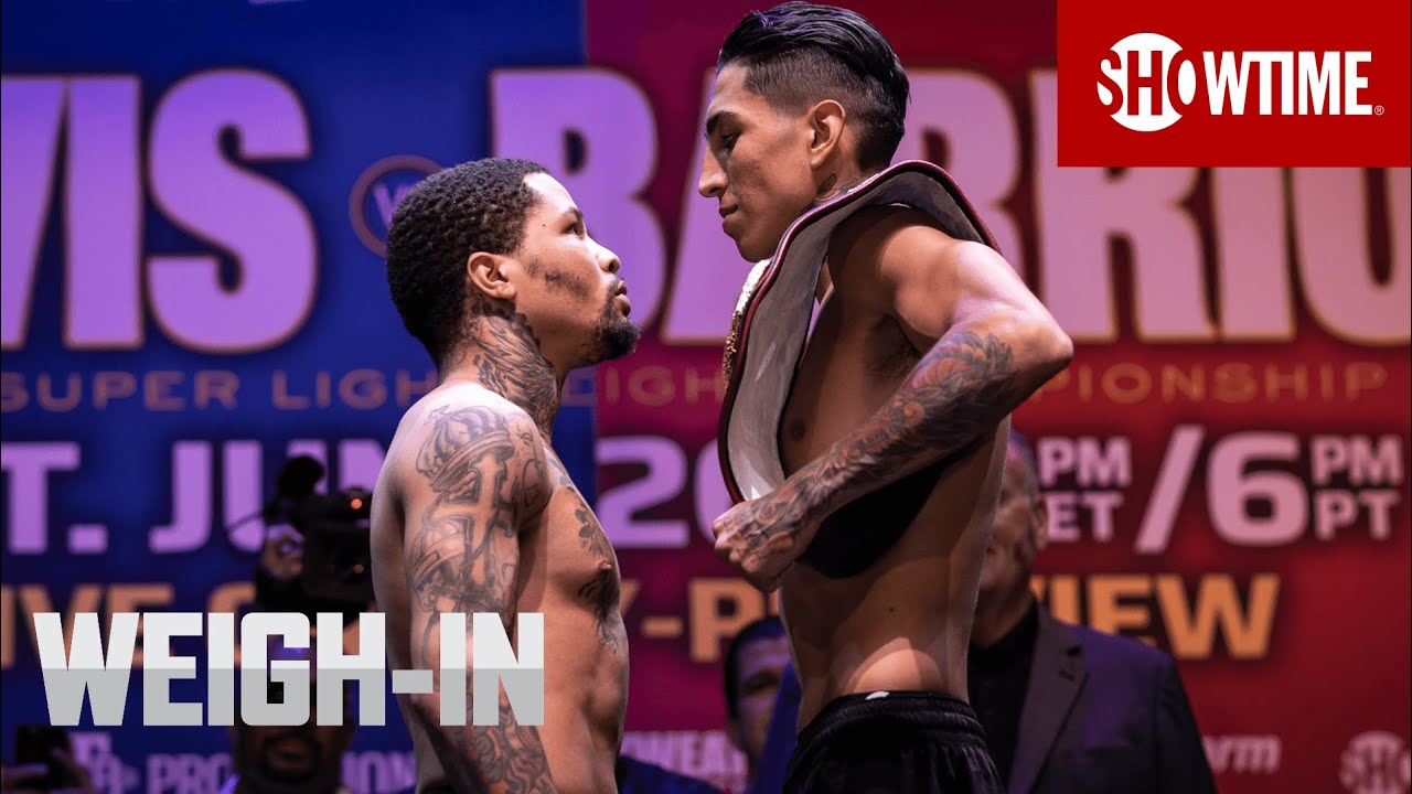 Davis vs. Barrios: Weigh-In | SHOWTIME PPV - YouTube