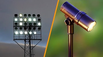 Spotlights and Floodlights - The Fundamentals: Which One to Choose?