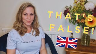 AMERICAN in England  FALSE Impressions of ENGLAND / UK