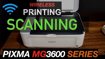 Canon Pixma MG3600 Scanning & Printing.