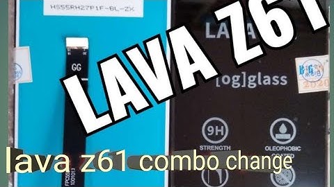 Lava z61 Combo  Replace || How To Replace Combo Lava Z 61
