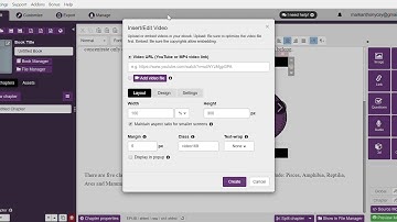 Step 7 Adding Online Videos
