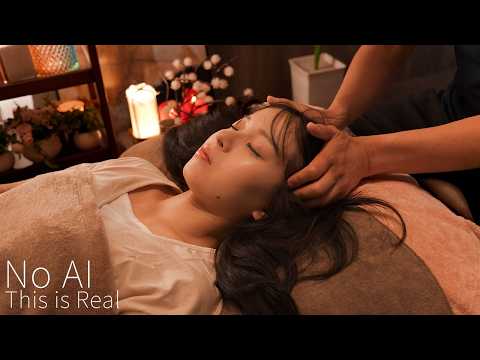 ASMR 気づけば寝てしまう睡眠ヘッドマッサージ 80分 (No Talk)