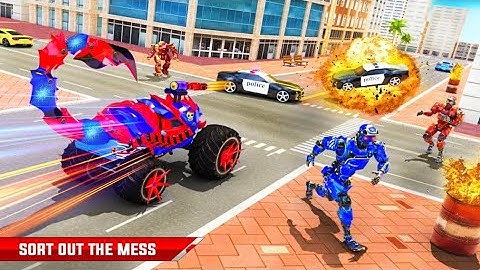 Scorpion Robot Truck Transform Game