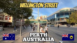 Exploring Perth City Australia: A Walking Tour of Wellington Street 2024