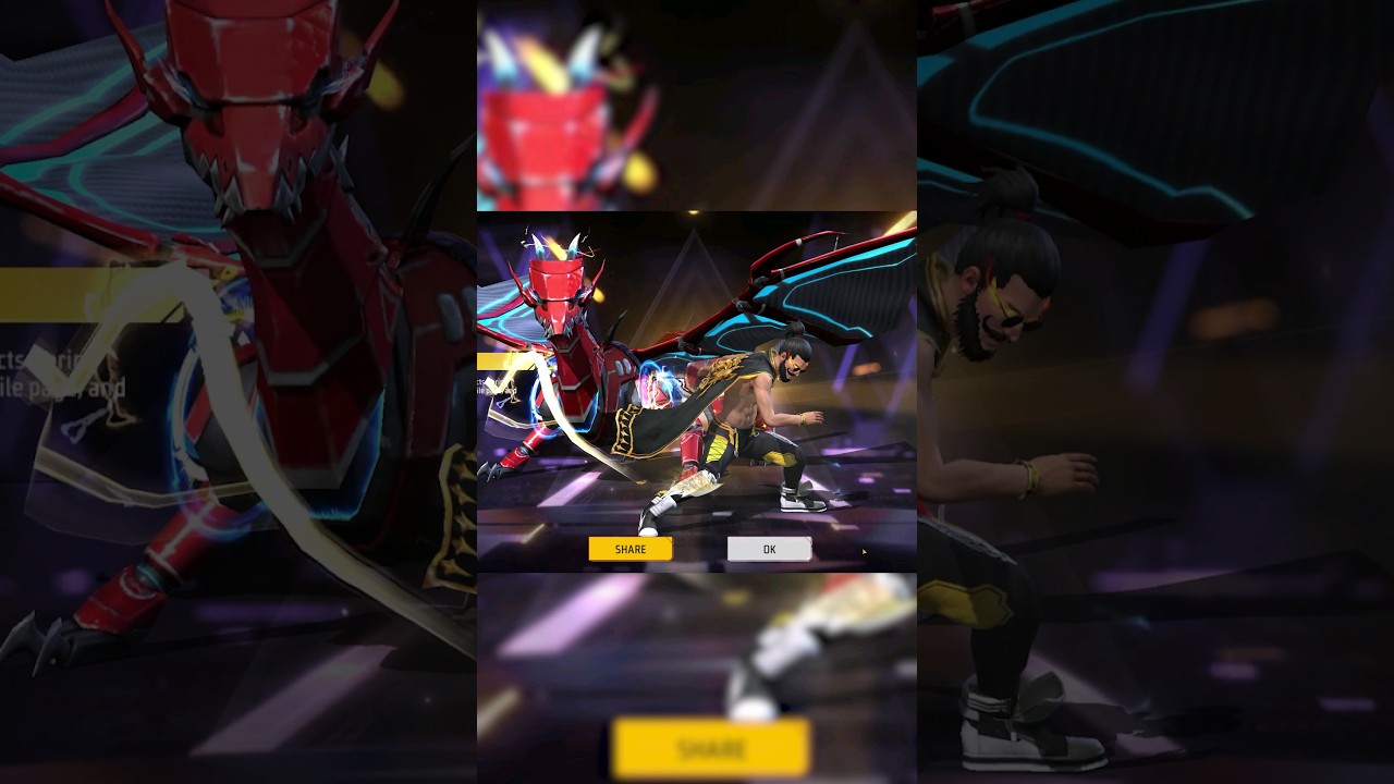 I Got Dragan Arrival Animation -Garena Free Fire