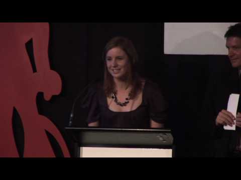 Mid Canterbury Sports Awards 2010- Winner Lauren Ellis