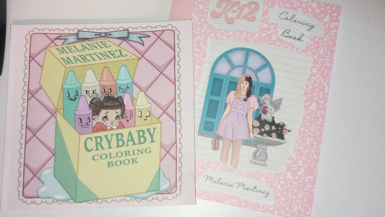 Complete Melanie Martinez Cry Baby Coloring Book - YouTube