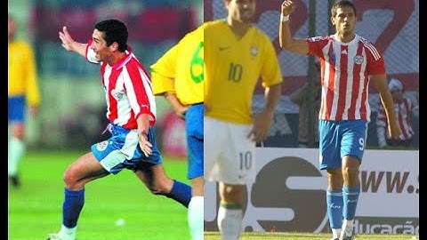 Paraguay 2 Brasil 1 - Eliminatorias 2002