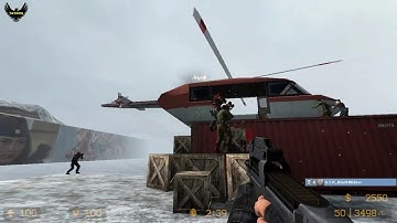 ZOMBIE ESCAPE MOD ON COUNTER-STRIKE: SOURCE, MAP: ZE_icecap_escape, CSS