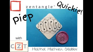 Piep | Zentangle® Quickie