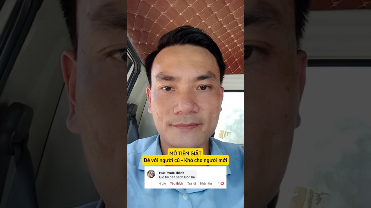 Mở tiệm giặt - Người cũ thấy dễ, người mới thì không!