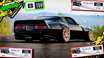 Best Engine Swap for B Tier | Pontiac Firebird Trans Am | Need For Speed Unbound