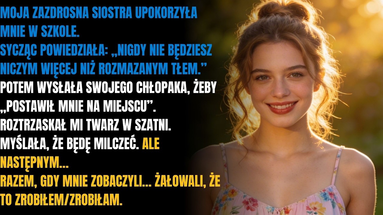 Moja zazdrosna siostra kazała swojemu chłopakowi zniszczyć mi twarz — myślała, że będę milczeć...