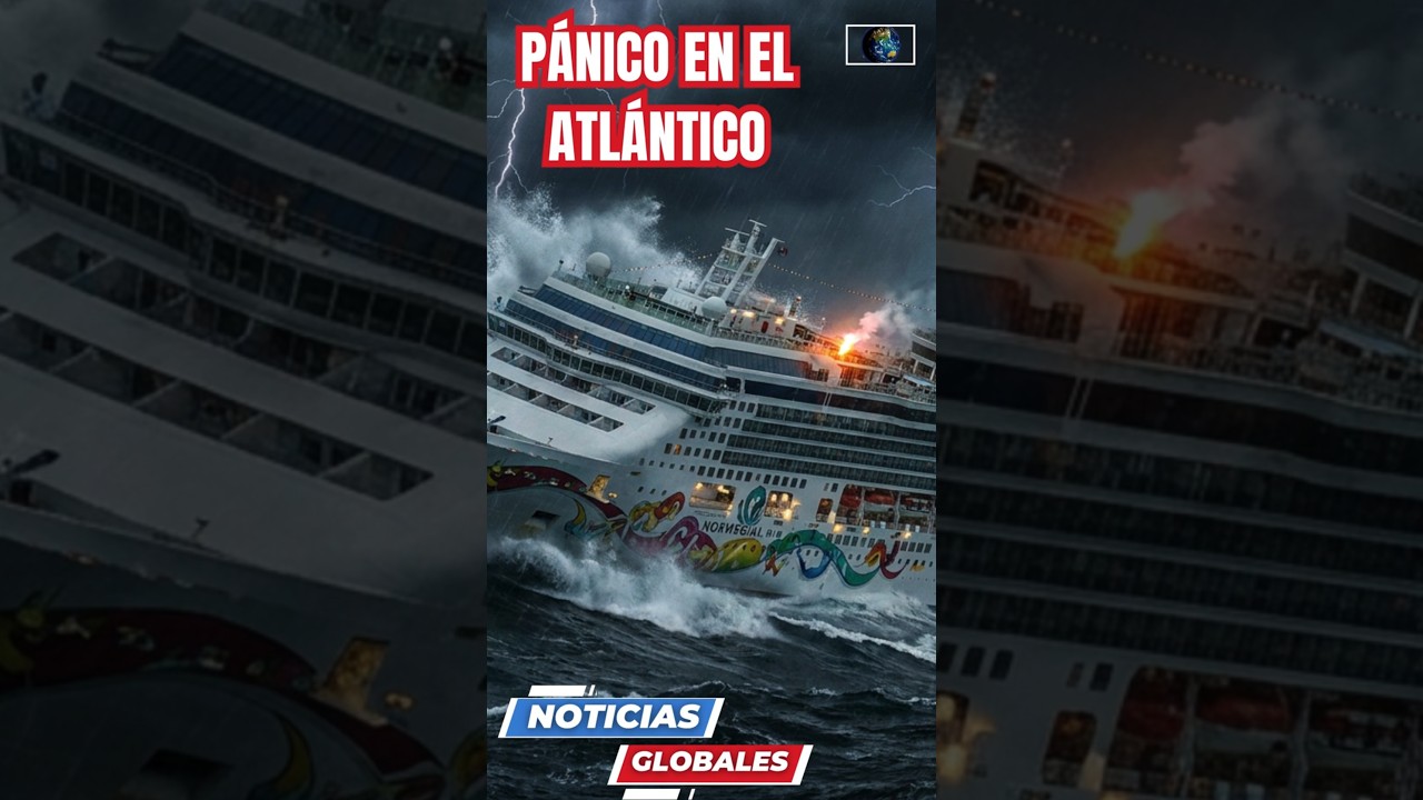 NOTICIAS GLOBALES: UNA TORMENTA EXPLOSIVA AZOTA A UN CRUCERO Y LO INCLINA AL BORDE DEL VUELCO