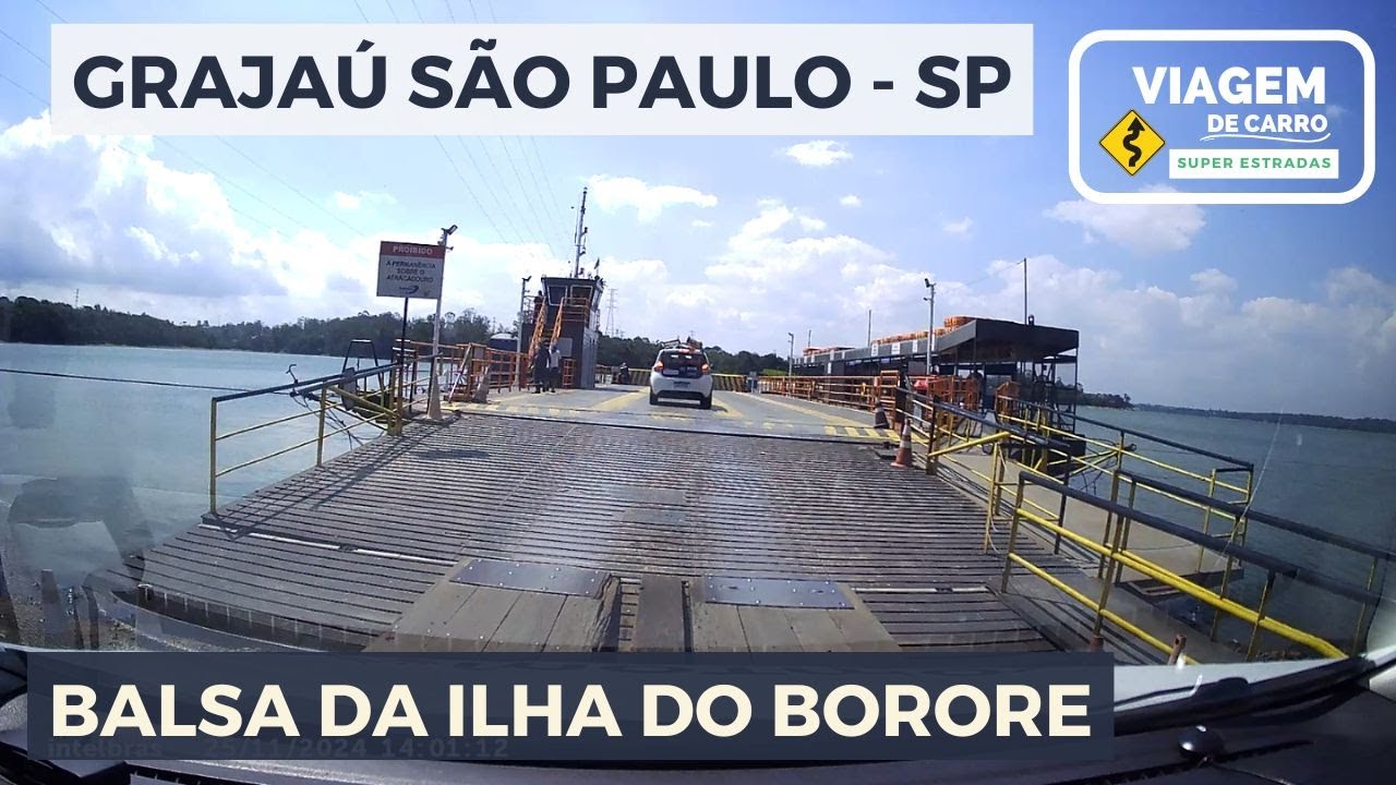Conheça a Balsa da Ilha do Bororé - Grajaú, São Paulo! - YouTube