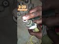 2-20 hammer drill machine repairing bearing carbon piston ORINGE carbon change survice #powertool
