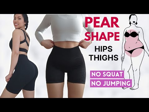 Day 30 PEAR SHAPE lose thigh fat, hip fat, get rid of cellulite & underbutt wrinkles, knee friendly