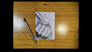 HOW TO DRAW ONE PUNCH MAN | FULL UNCUT PENCIL DRAWING VIDEO WITH RELAXING MUSIC screenshot 5