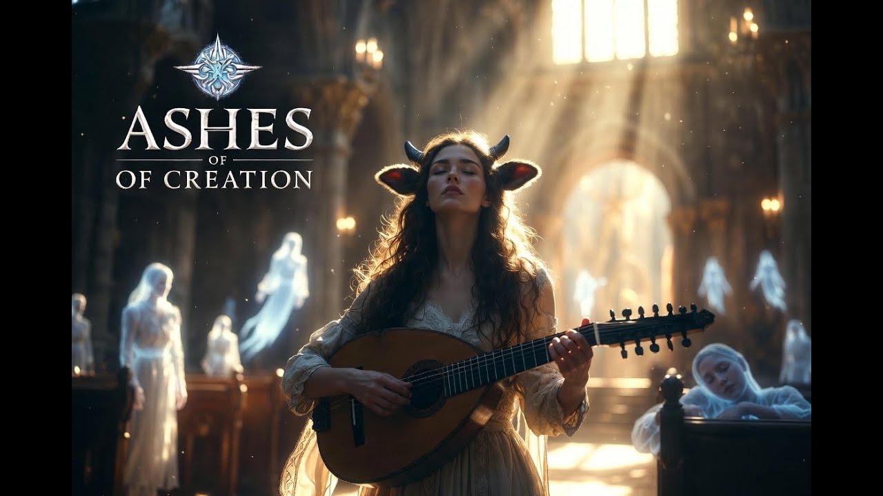 Ashes of Creation Bard style We singing Church songs