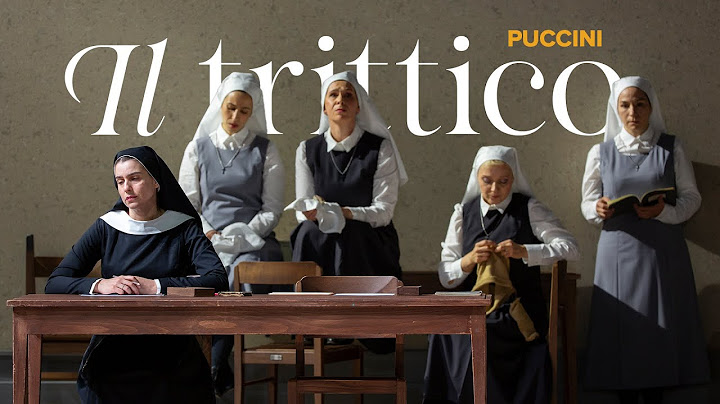IL TRITTICO Puccini – Opéra national de Paris