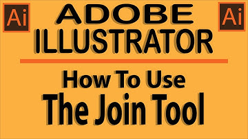 Adobe Illustrator: How To Use The Join Tool