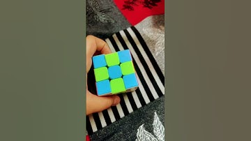 How to make gift box pattern on cube please subscribe to learn #trending #cube #shorts