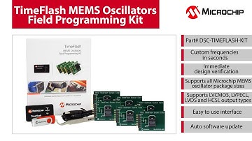 TimeFlash MEMS Oscillators Field Programming Kit