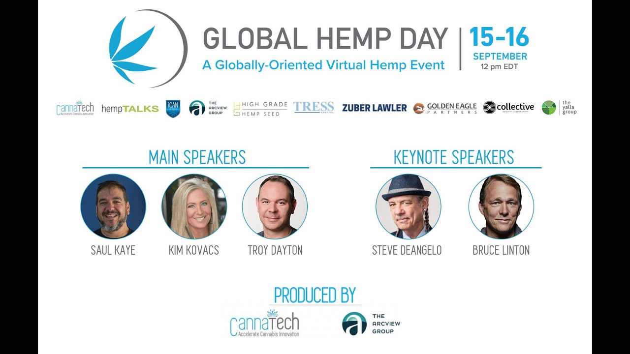 Steve DeAngelo is a Keynote Speaker at Global Hemp Day on September 15 and 16.