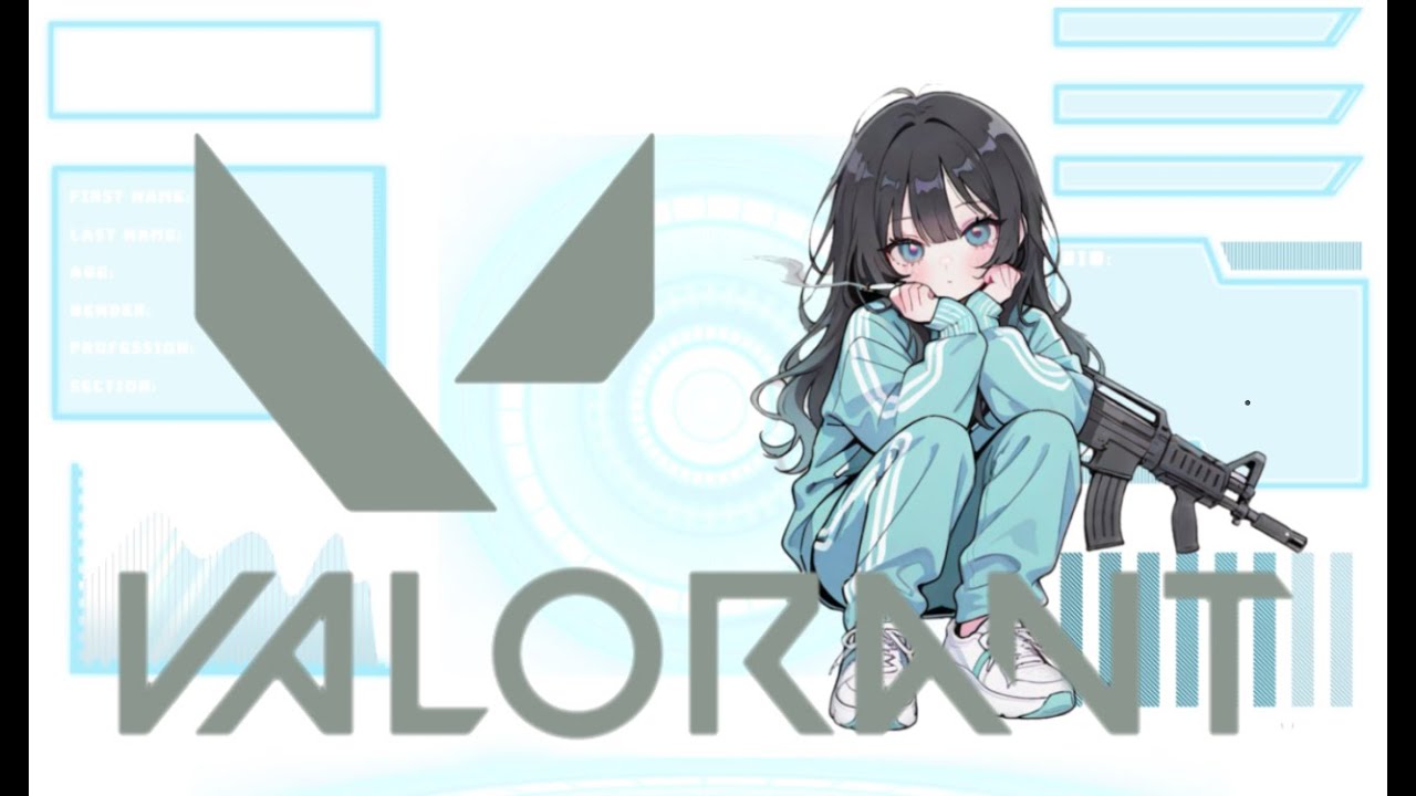 FPS完全初心者女のヴァロ練習【VALORANT】