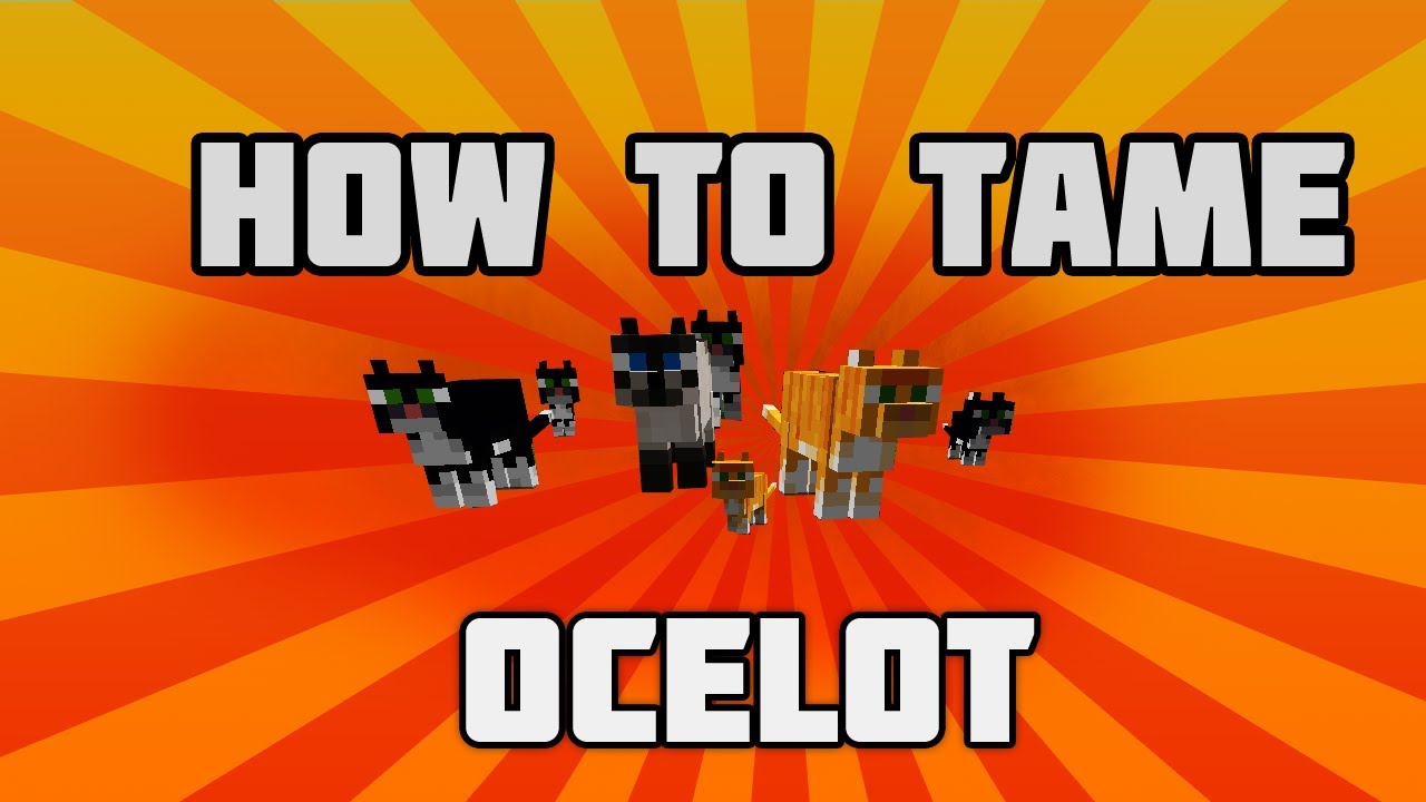 Minecraft 1.2 Snapshot ( 12w04a2 ) How to Tame Ocelot´s Tutorial | How