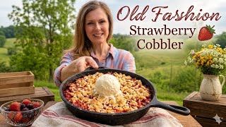 5-Minute Prep Strawberry Cobbler Everyone Calls Grandma’s