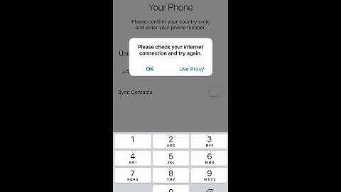 How to enable proxy in the Telegram iOS app during login