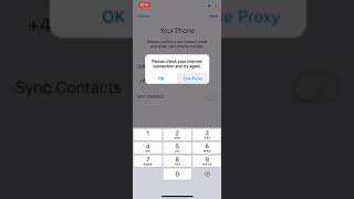 How to enable proxy in the Telegram iOS app during login