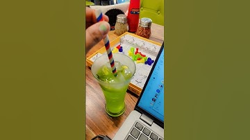 Thumbnail of Green soft drink 🍻 💚#drink #drinkprime #greendrink #youtubeshorts #newmusic #hiphop #music #food