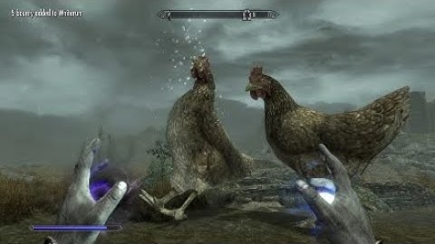 Skyrim PS4 Mods-1 Giant Chicken???