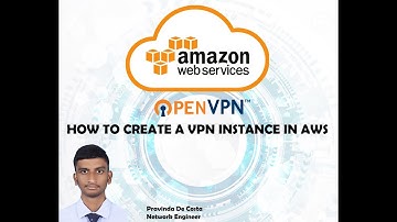 How to Create a VPN via AWS instance