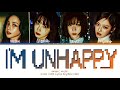 aespa I&#39;m Unhappy Lyrics (에스파 I&#39;m Unhappy 가사) (Color Coded Lyrics)