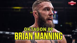Brian Manning On Immaculate Oktagon Debut KO, Pukac Matchup | Oktagon 89